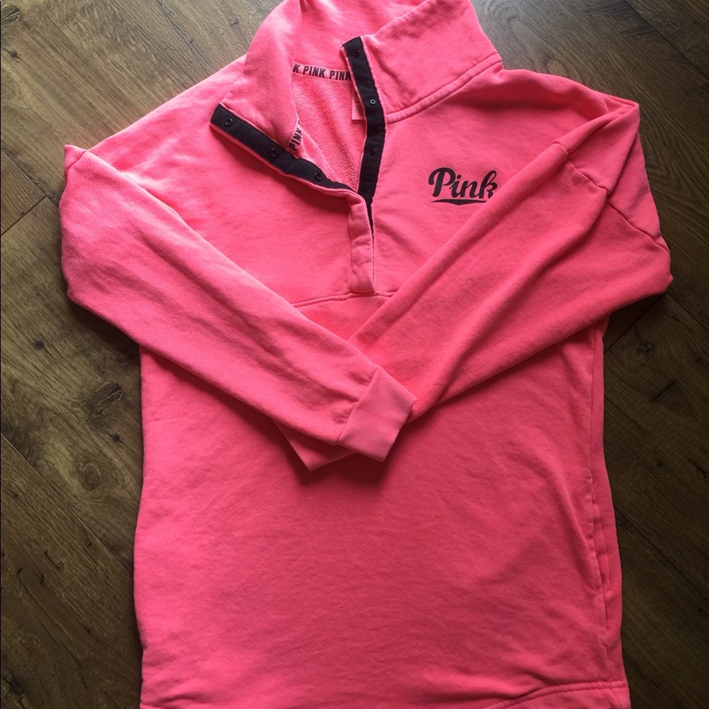 Pink pullover